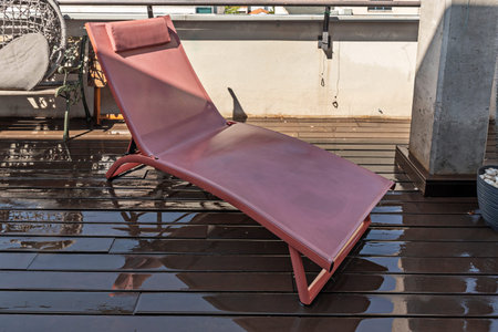 Sun loungers are often combined with a mattress that is tied to their frame to make resting more...