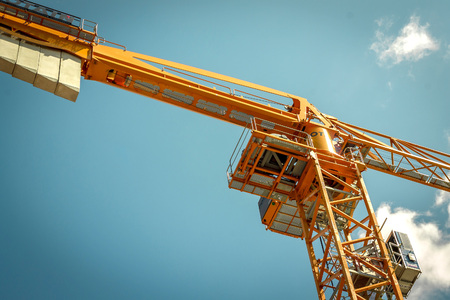 Crane In The Skyの写真素材