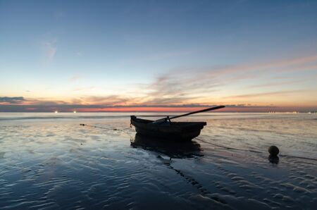 fishing boatの写真素材