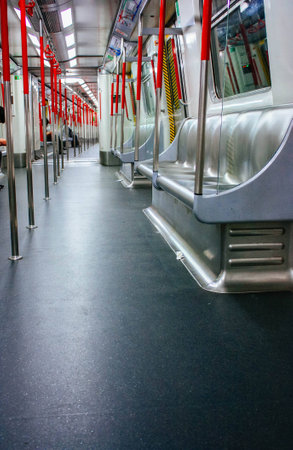 Inside Tube Stationの写真素材