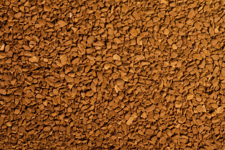 Closeup of the instant coffee backgroundの写真素材