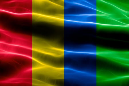 Abstract background waves. Bright colors.の写真素材