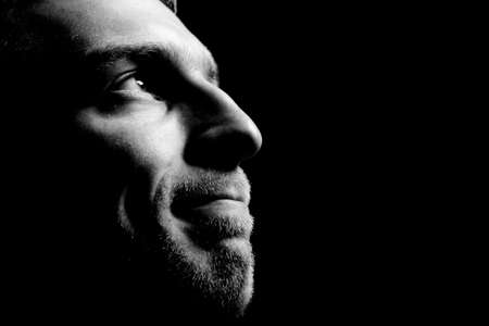 Portrait of a Man.の写真素材