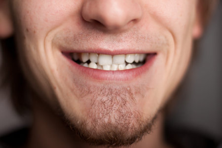man smiling