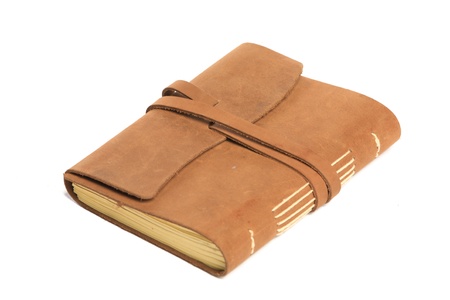 Notebook on the white background.の写真素材