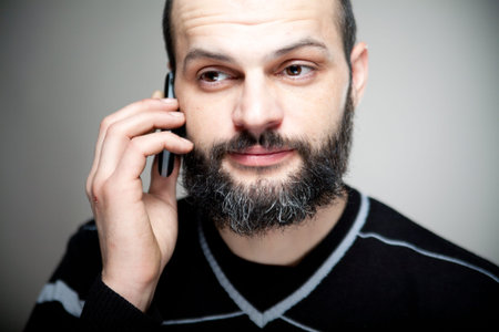 Man portrait. Close up.の写真素材