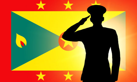 The Grenada flag
