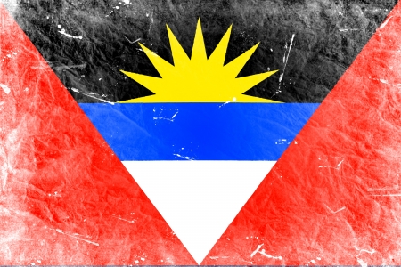 The Antigua and Barbuda flagの写真素材