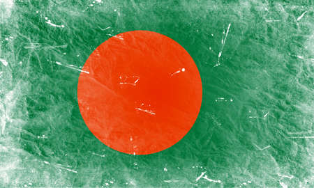 The Bangladesh flagの写真素材