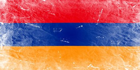 The Armenian flagの写真素材