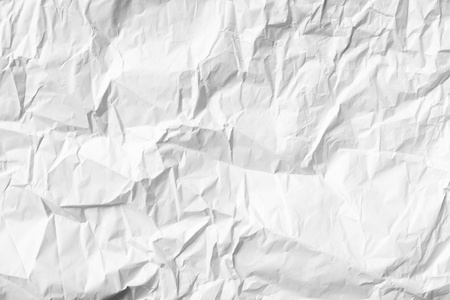 crumpled white paper as a background  macro shotの写真素材
