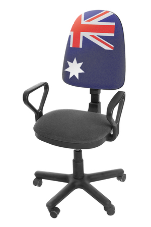 The Australian flagの写真素材