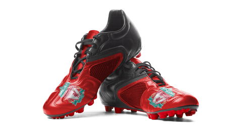 FC Liverpool - football boots.のeditorial素材