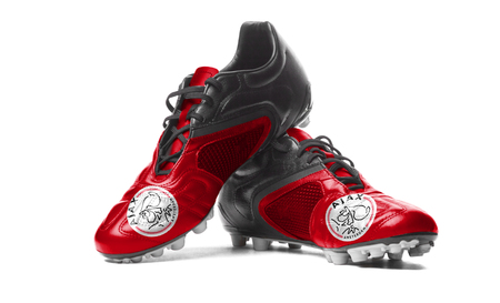 FC Ajax - football boots.のeditorial素材