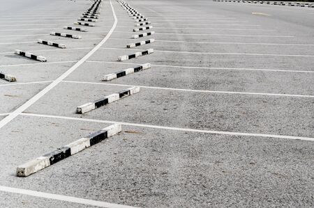 Parking lot emptyの写真素材
