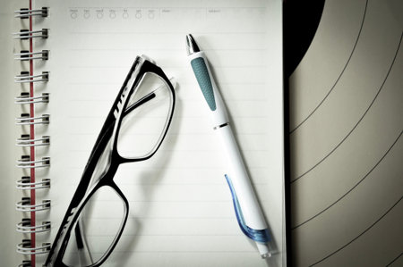 Goal setting with target, objectives and planning concept, top view, You can make a great target of...
