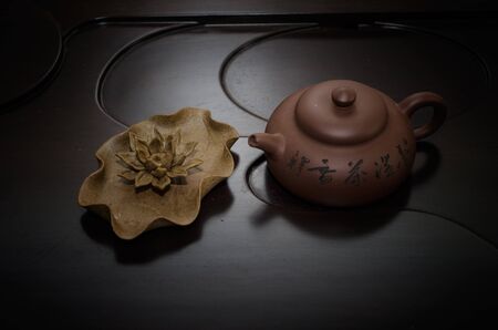 Tea Culture and ornamentsのeditorial素材