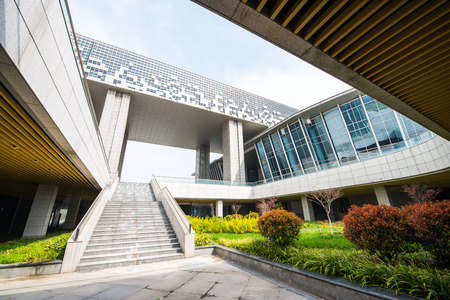 Multi-storey high modern architectureのeditorial素材