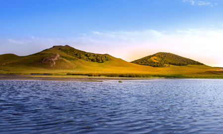 Bashang grassland, Hebei, China.の写真素材