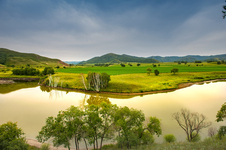 Bashang grasslandの写真素材