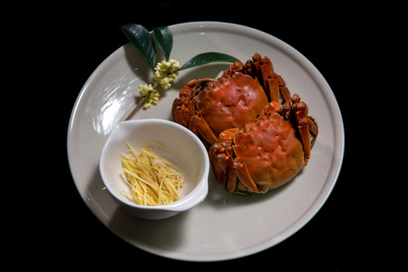 Yangcheng Lake mid autumn crabの写真素材