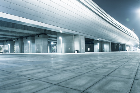 High speed railway stationのeditorial素材