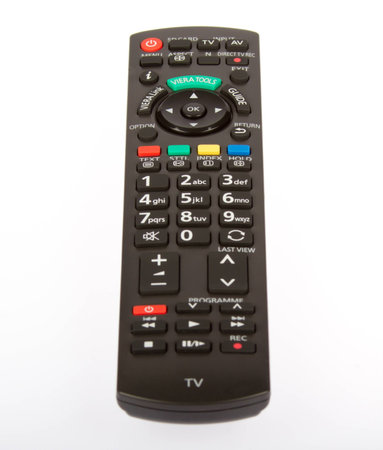Remore control from TV, VCR, DVD, close up