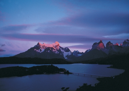 Beautiful scenic in Chileの写真素材