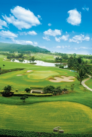 Golf courseの写真素材