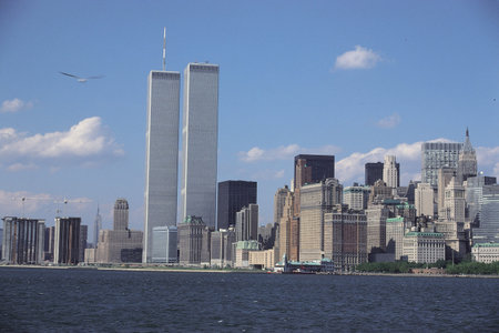 Urban scene in the USA