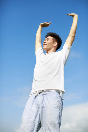 Asian young man