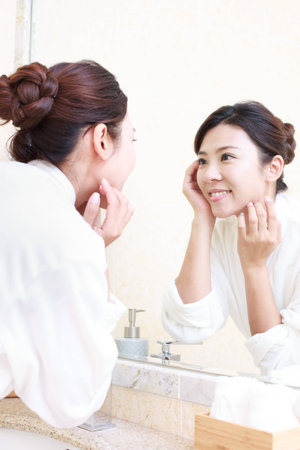 Asian young womanの写真素材