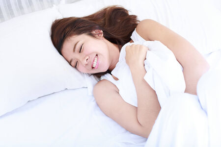 Portrait of Asian Young womanの写真素材