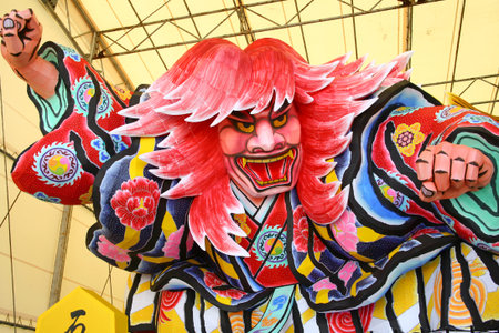 art work in Koiwai Farm, Japanのeditorial素材