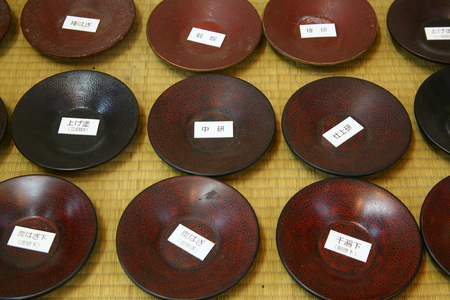 japanese tea plateのeditorial素材