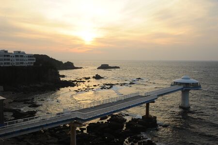 Bridge over the seaのeditorial素材