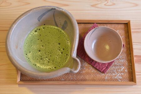 green teaの写真素材