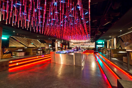 Nightclub of Taipei,Taiwan.のeditorial素材