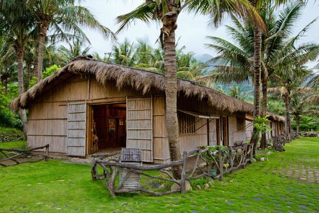 Ancient house at rural areaのeditorial素材