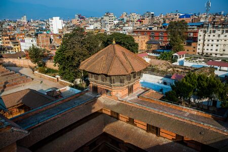 Nepal, Katmandu, Kathmandu Durbar Square, architectureのeditorial素材