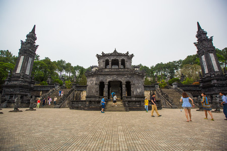 Vietnam, Hue, imperial mausoleumのeditorial素材