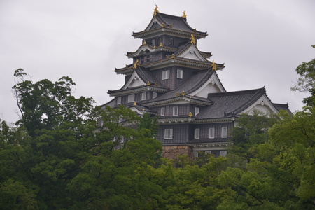 Spot,Okayama Castle,Japanのeditorial素材