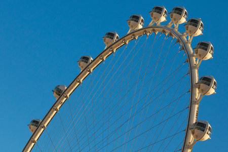 USA, Las Vegas cityscapeのeditorial素材