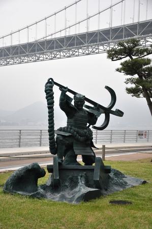 Kanmon Kaikyo Japanのeditorial素材