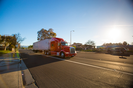 USA, San Francisco morningのeditorial素材