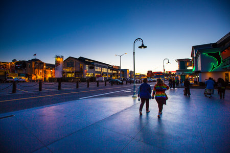 USA,San Francisco,Fishermanのeditorial素材