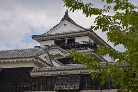 Spot Matsuyama Castle Japanのeditorial素材