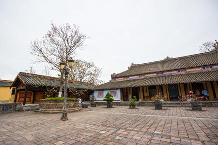 Vietnam, Hue, Phimeanakasのeditorial素材