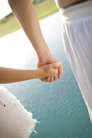Clenched hands