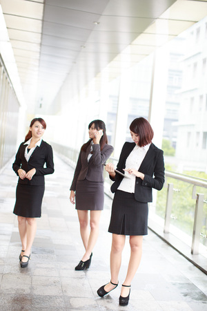 Three businesswomenの写真素材